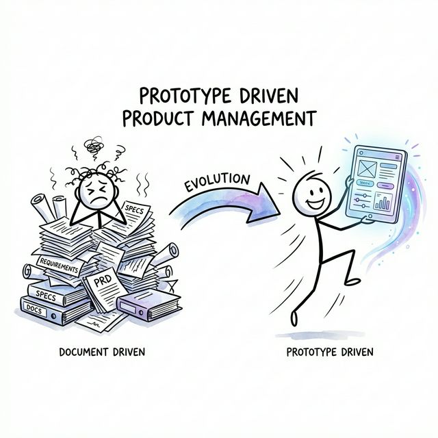 AI重塑产品工作流：从文档驱动到原型驱动