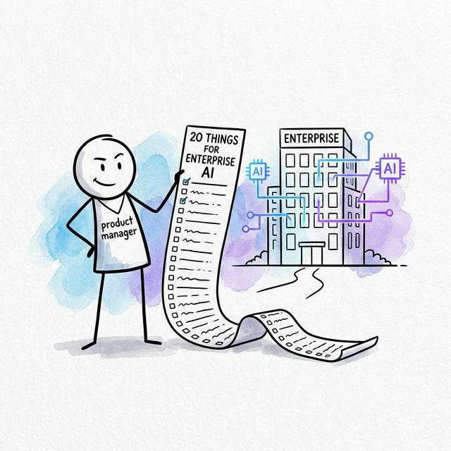 落地企业级AI应用，产品经理要会的20件事
